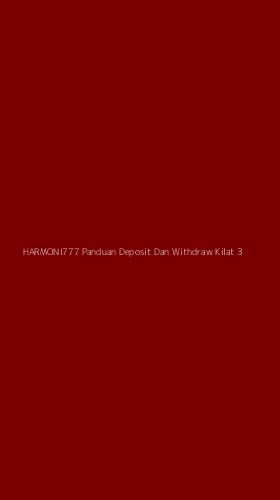 Tampilan Antarmuka Aplikasi Harmoni777 Panduan Deposit Dan Withdraw Kilat - 3