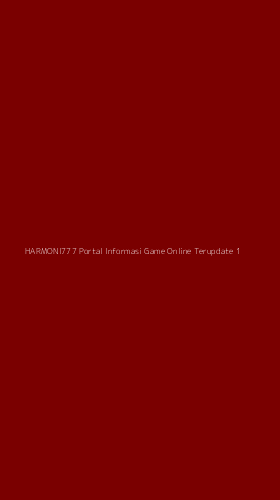 Tampilan Antarmuka Aplikasi Harmoni777 Portal Informasi Game Online Terupdate - 1