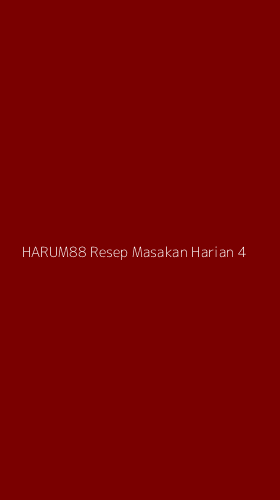 Tampilan Antarmuka Aplikasi Harum88 Resep Masakan Harian - 4