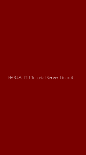 Tampilan Antarmuka Aplikasi Harumjitu Tutorial Server Linux - 4