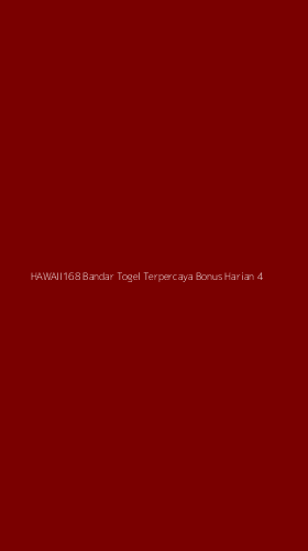 Tampilan Antarmuka Aplikasi Hawaii168 Bandar Togel Terpercaya Bonus Harian - 4