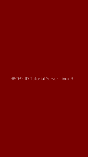 Tampilan Antarmuka Aplikasi Hbc69 Id Tutorial Server Linux - 3
