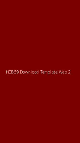 Tampilan Antarmuka Aplikasi Hcb69 Download Template Web - 2
