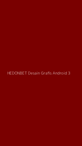 Tampilan Antarmuka Aplikasi Hedonbet Desain Grafis Android - 3
