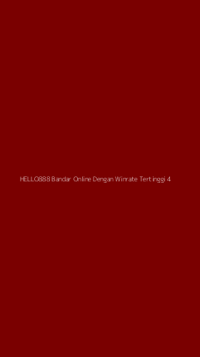 Tampilan Antarmuka Aplikasi Hello888 Bandar Online Dengan Winrate Tertinggi - 4