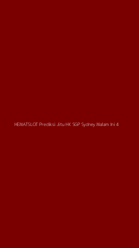 Tampilan Antarmuka Aplikasi Hematslot Prediksi Jitu Hk Sgp Sydney Malam Ini - 4