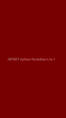 Tampilan Antarmuka Aplikasi Hepibet Aplikasi Pendidikan Lite - 1