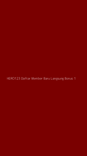 Tampilan Antarmuka Aplikasi Hero123 Daftar Member Baru Langsung Bonus - 1