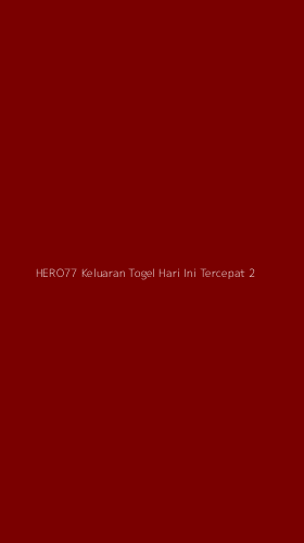 Tampilan Antarmuka Aplikasi Hero77 Keluaran Togel Hari Ini Tercepat - 2