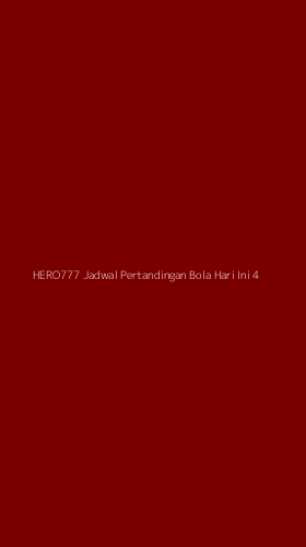 Tampilan Antarmuka Aplikasi Hero777 Jadwal Pertandingan Bola Hari Ini - 4