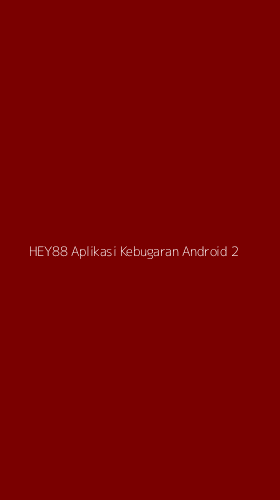 Tampilan Antarmuka Aplikasi Hey88 Aplikasi Kebugaran Android - 2