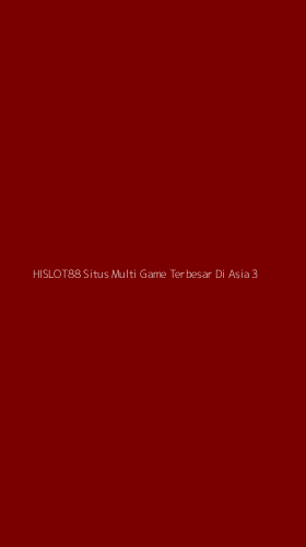 Tampilan Antarmuka Aplikasi Hislot88 Situs Multi Game Terbesar Di Asia - 3