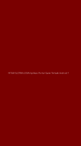 Tampilan Antarmuka Aplikasi Hitam Slot88 Login Aplikasi Portal Game Terbaik Android - 1