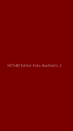 Tampilan Antarmuka Aplikasi Hits4d Editor Foto Aesthetic - 2