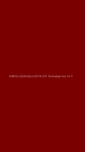Tampilan Antarmuka Aplikasi Hobi55 Login Data Sgp Hk Sdy Terlengkap Hari Ini - 3