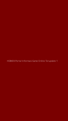Tampilan Antarmuka Aplikasi Hobi69 Portal Informasi Game Online Terupdate - 1