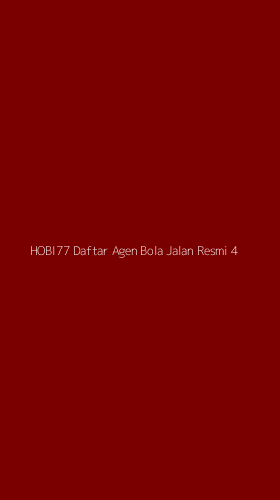Tampilan Antarmuka Aplikasi Hobi77 Daftar Agen Bola Jalan Resmi - 4