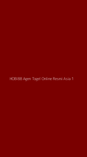 Tampilan Antarmuka Aplikasi Hobi88 Agen Togel Online Resmi Asia - 1