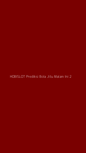 Tampilan Antarmuka Aplikasi Hobislot Prediksi Bola Jitu Malam Ini - 2