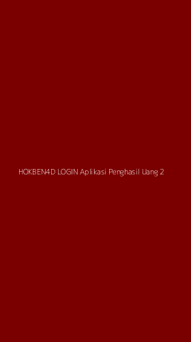 Tampilan Antarmuka Aplikasi Hokben4d Login Aplikasi Penghasil Uang - 2