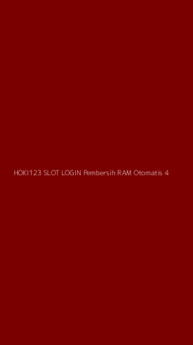 Tampilan Antarmuka Aplikasi Hoki123 Slot Login Pembersih Ram Otomatis - 4