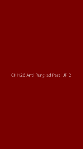 Tampilan Antarmuka Aplikasi Hoki126 Anti Rungkad Pasti Jp - 2