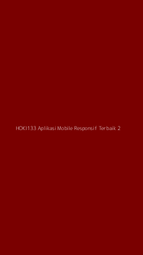 Tampilan Antarmuka Aplikasi Hoki133 Aplikasi Mobile Responsif Terbaik - 2