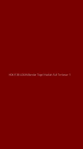 Tampilan Antarmuka Aplikasi Hoki138 Login Bandar Togel Hadiah Full Terbesar - 1