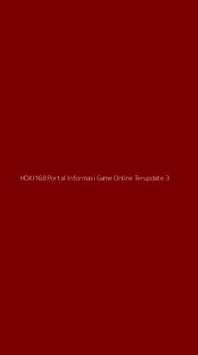 Tampilan Antarmuka Aplikasi Hoki168 Portal Informasi Game Online Terupdate - 3