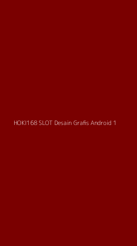 Tampilan Antarmuka Aplikasi Hoki168 Slot Desain Grafis Android - 1