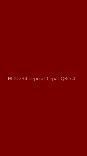 Tampilan Antarmuka Aplikasi Hoki234 Deposit Cepat Qris - 4