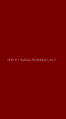 Tampilan Antarmuka Aplikasi Hoki311 Aplikasi Pendidikan Lite - 3
