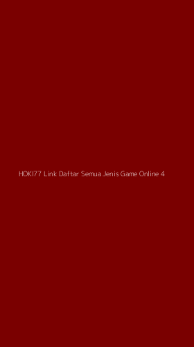 Tampilan Antarmuka Aplikasi Hoki77 Link Daftar Semua Jenis Game Online - 4