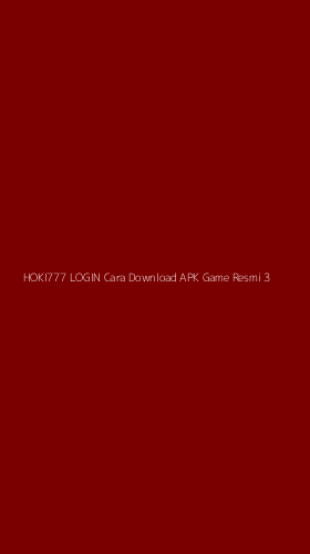 Tampilan Antarmuka Aplikasi Hoki777 Login Cara Download Apk Game Resmi - 3