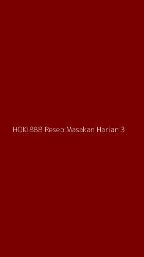 Tampilan Antarmuka Aplikasi Hoki888 Resep Masakan Harian - 3