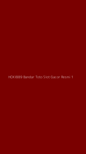 Tampilan Antarmuka Aplikasi Hoki889 Bandar Toto Slot Gacor Resmi - 1
