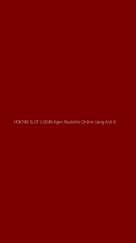 Tampilan Antarmuka Aplikasi Hoki99 Slot Login Agen Roulette Online Uang Asli - 4