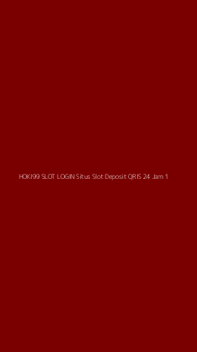 Tampilan Antarmuka Aplikasi Hoki99 Slot Login Situs Slot Deposit Qris 24 Jam - 1