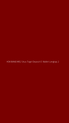 Tampilan Antarmuka Aplikasi Hokibandarq Situs Togel Deposit E Wallet Lengkap - 2
