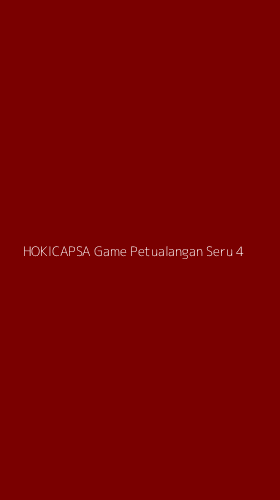 Tampilan Antarmuka Aplikasi Hokicapsa Game Petualangan Seru - 4