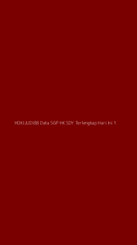 Tampilan Antarmuka Aplikasi Hokijudi88 Data Sgp Hk Sdy Terlengkap Hari Ini - 1
