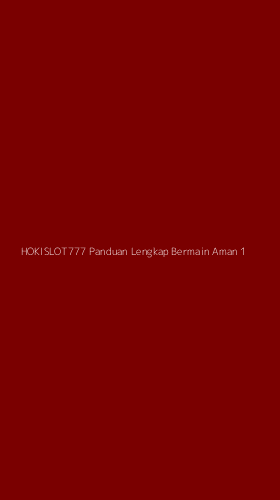 Tampilan Antarmuka Aplikasi Hokislot777 Panduan Lengkap Bermain Aman - 1