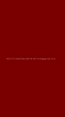 Tampilan Antarmuka Aplikasi Holly77 Login Data Sgp Hk Sdy Terlengkap Hari Ini - 4