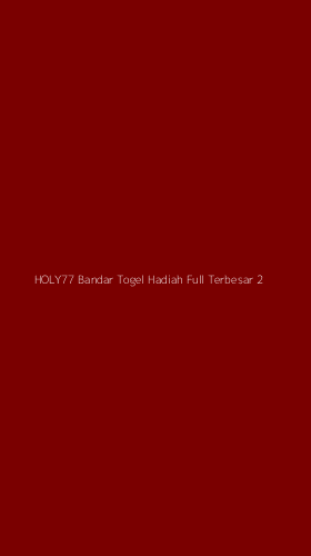 Tampilan Antarmuka Aplikasi Holy77 Bandar Togel Hadiah Full Terbesar - 2