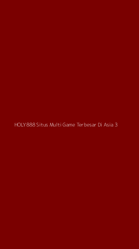 Tampilan Antarmuka Aplikasi Holy888 Situs Multi Game Terbesar Di Asia - 3