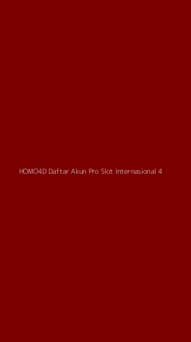 Tampilan Antarmuka Aplikasi Homo4d Daftar Akun Pro Slot Internasional - 4