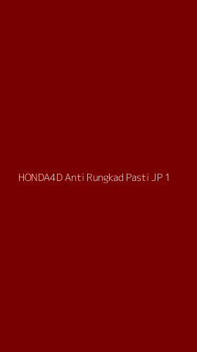 Tampilan Antarmuka Aplikasi Honda4d Anti Rungkad Pasti Jp - 1
