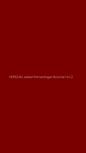 Tampilan Antarmuka Aplikasi Hopee4d Jadwal Pertandingan Bola Hari Ini - 2