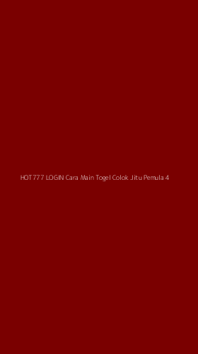 Tampilan Antarmuka Aplikasi Hot777 Login Cara Main Togel Colok Jitu Pemula - 4