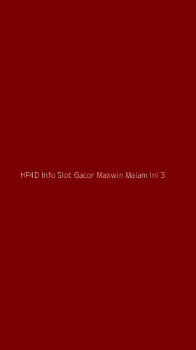 Tampilan Antarmuka Aplikasi Hp4d Info Slot Gacor Maxwin Malam Ini - 3